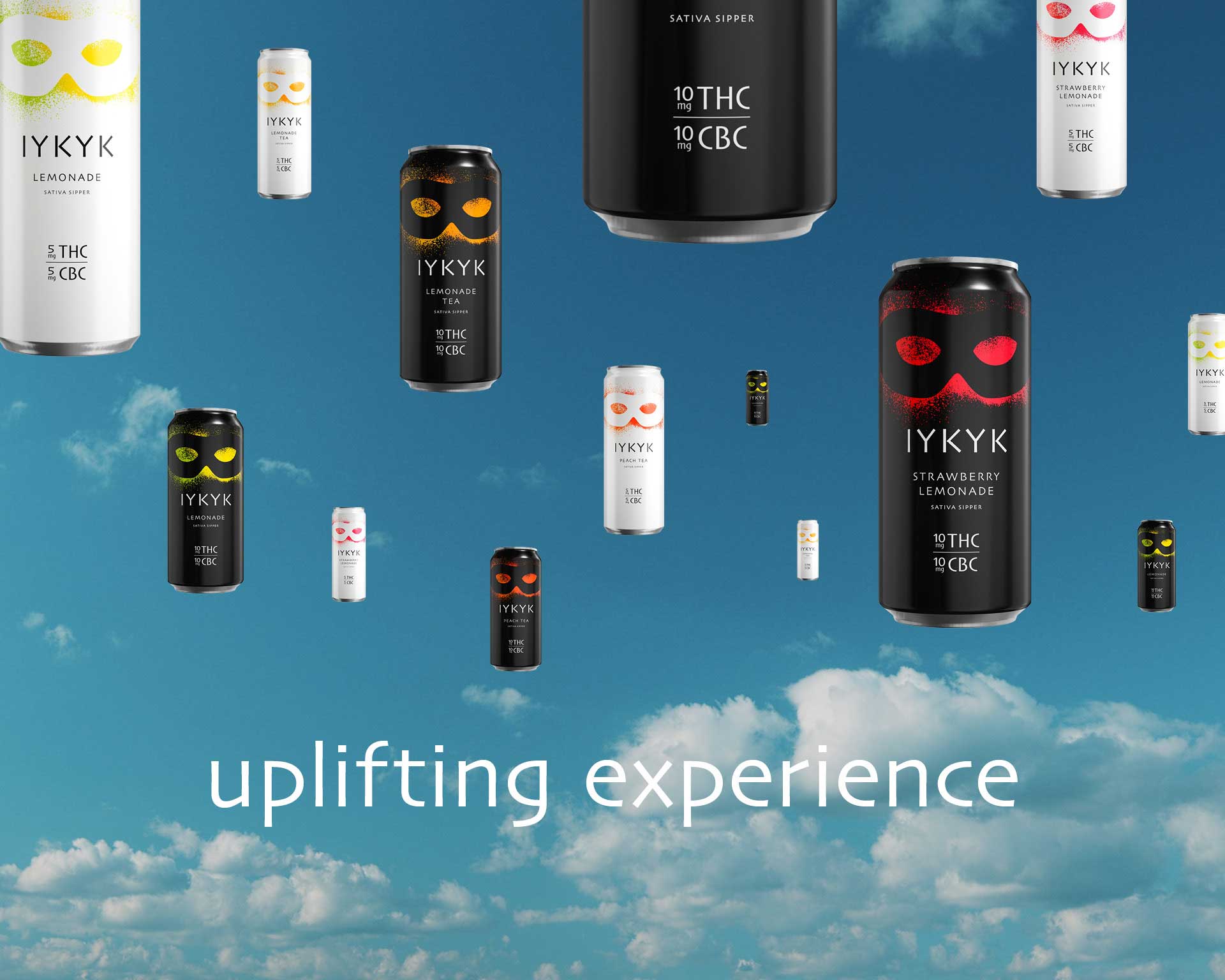 IYKYK Sativa Sipper Delta-9 THC CBC drinks with uplifting experience