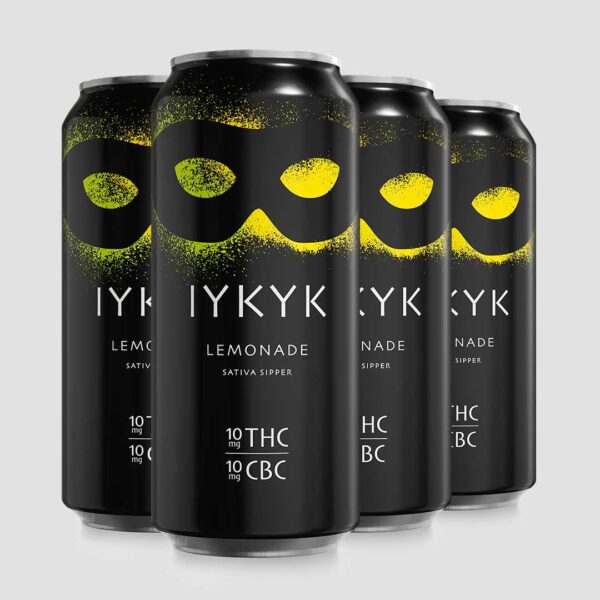 IYKYK Sativa Sippers Delta-9 THC CBC Drinks 10mg 16oz