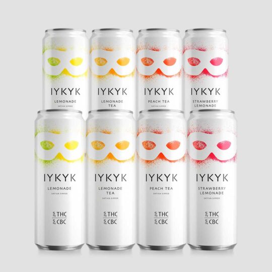 IYKYK Sativa Sippers Party Pack Delta-9 THC CBC Drinks 5mg 12oz