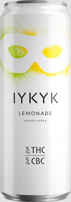 Lemonade 12oz can for hemp-derived IYKYK Sativa Sippers, THC drinks with 5mg Delta-9 THC + CBC Lemonade 12oz can for hemp-derived IYKYK Sativa Sippers, THC drinks with 5mg Delta-9 THC + CBC
