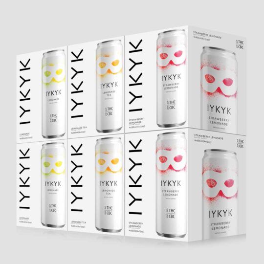 IYKYK Sativa Sippers Lemon Drip 5 mg 3 Lemonade Flavors Delta-9 THC CBC Beverages