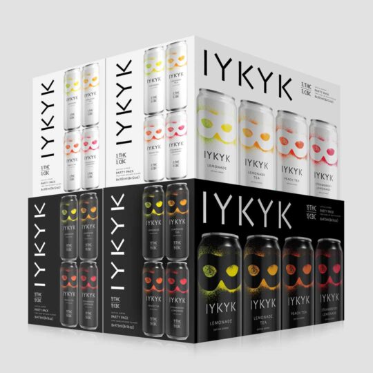 IYKYK Sativa Sippers Party Buss 5 mg + 10mg All Flavors Delta-9 THC CBC Beverages