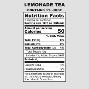 IYKYK Lemonade Tea 5mg 12oz (4PK) - Image 3